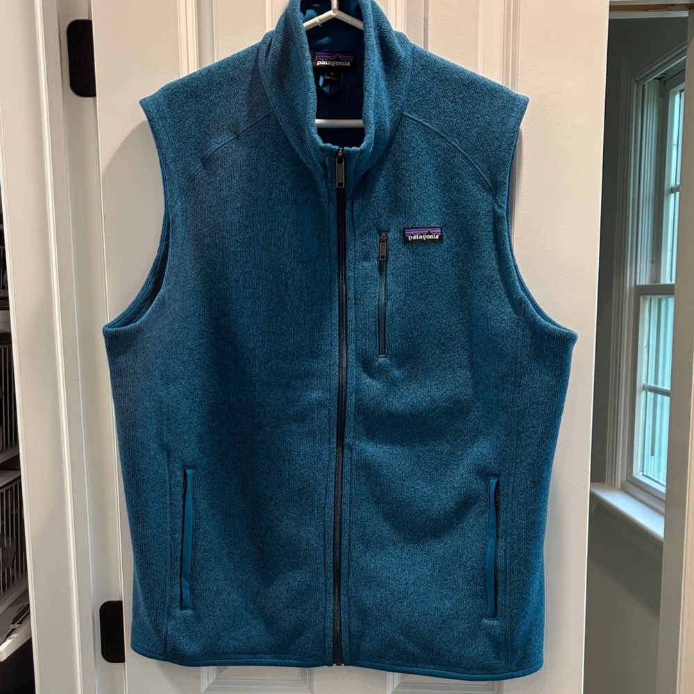 Patagonia Men’s Teal Better Sweater Vest